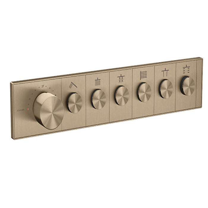 Kohler-Recessed Mech TH Control 6OT