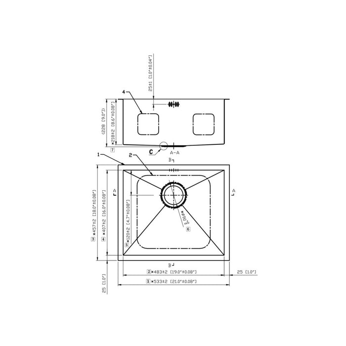 Hafele TOPAZ S2118 Sink