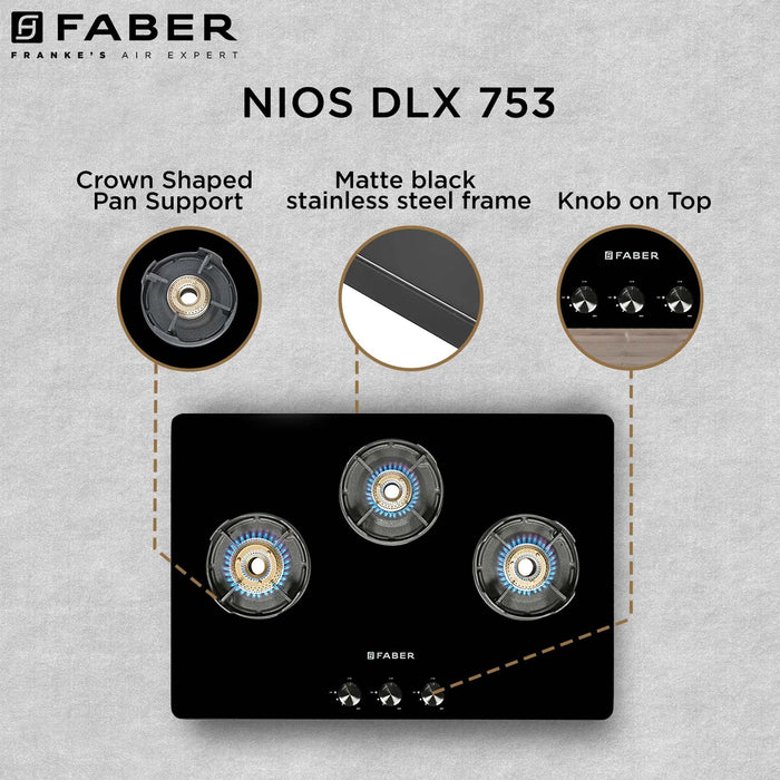 NiOS DLX 753 BB BK