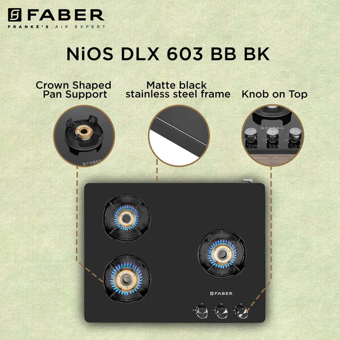 NiOS DLX 653 BB BK