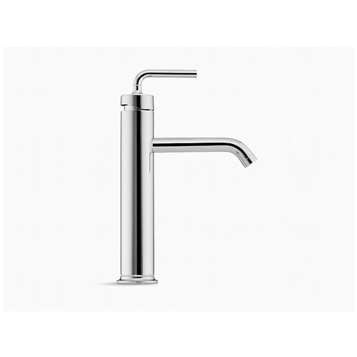 Kohler-Purist  Tall Single-control Lavatory Faucet With Straight Lever Handle, Without Drain