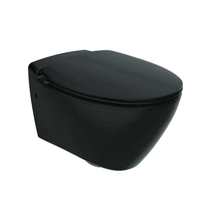 Kohler-Presqui’le™  Wall Hung Toilet With Quiet-close™ Slim Seat Cover In Black