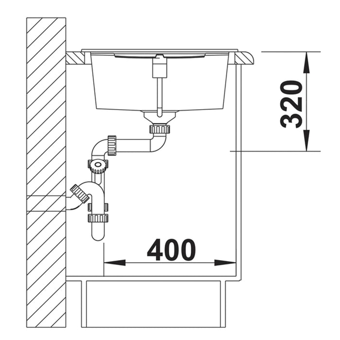 Hafele Pleon 8 Kitchen Sink