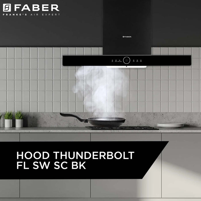 HOOD THUNDER BOLT FL SW SC BK 90