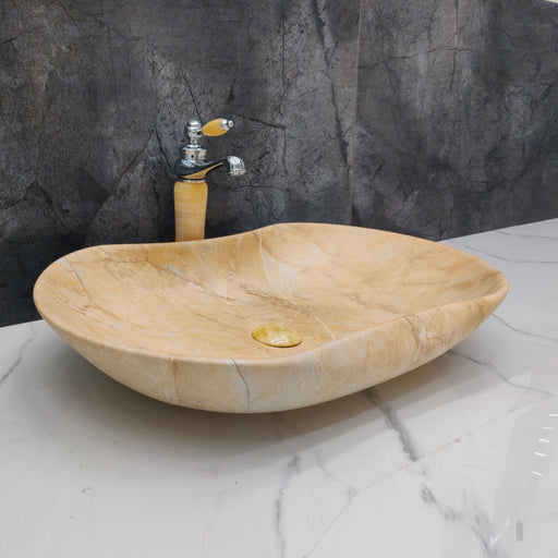 Toyo showroom/shop near me sarjapur road, sarjapur road toyo showroom/shop, wash basin showroom sarjapur road, sarjapur road wash basin showroom, new designer wash basin, premium wash basin, low price wash basin, multi colour wash basin, Toyo 164 Yellow Marble Matt Wash Basin