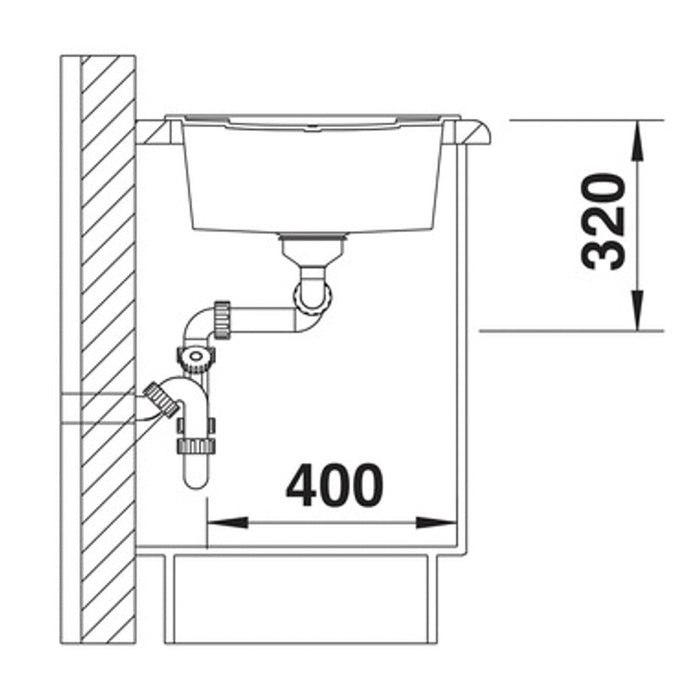 Hafele METRA 8S Kitchen Sink