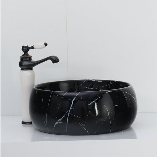 Toyo showroom/shop near me sarjapur road, sarjapur road toyo showroom/shop, wash basin showroom sarjapur road, sarjapur road wash basin showroom, new designer wash basin, premium wash basin, low price wash basin, multi colour wash basin, Toyo 233 Black Marble Glossy Wash Basin