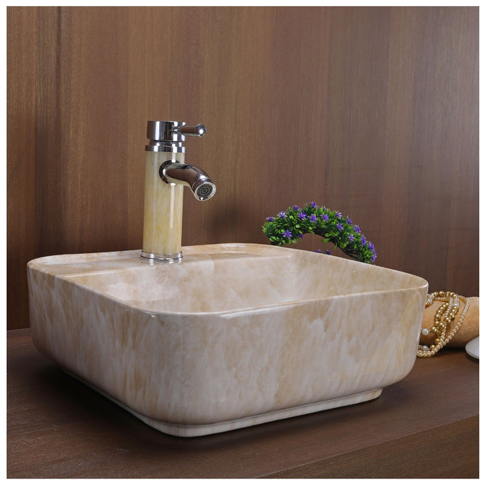 Toyo 377 Brown Onyx Matt Wash Basin